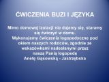Gimnastyka buzi i języka, 