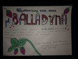 Klasa 7a zaprasza na przedstawienie "Zemsty" lub "Balladyny", 