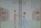 Klasa 7a zaprasza na przedstawienie "Zemsty" lub "Balladyny", 