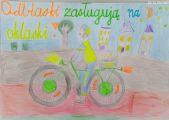 Konkurs Plastyczny „Bezpiecznie na rowerze", 