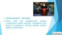 Prezentacja "Miejsca pamięci w najbliższej okolicy", 