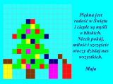ZAKODOWANE ŻYCZENIA OD KLASY 1 a, 