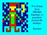 ZAKODOWANE ŻYCZENIA OD KLASY 1 a, 