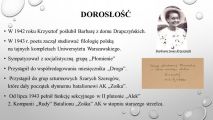 Szkolny Konkurs na prezentację multimedialną „PATRONI ROKU 2021”, 