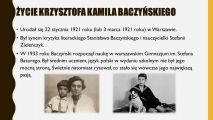 Szkolny Konkurs na prezentację multimedialną „PATRONI ROKU 2021”, 