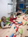Przedświąteczna zabawa w sali zabaw, 