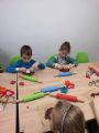Przedświąteczna zabawa w sali zabaw, 