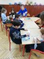 Przygotowania do świetlicowego kiermaszu wielkanocnego, 
