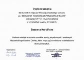 Sukces naszych uczniów w konkursie Webquest, 