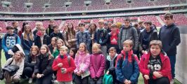 Wycieczka klasy VI B I VII D do Centrum Nauki Kopernik i na Stadion Narodowy, 
