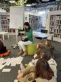 Lekcja biblioteczna w Poczytalni, 