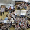 Zajęcia w bibliotece grupy 0A, 