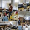 Zajęcia w bibliotece grupy 0A, 