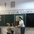 Świąteczne warsztaty w klasie 1b, 