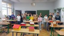 Technika w klasach szóstych - świąteczne  prace (i nie tylko), 