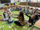 Zajęcia w ramach projektu "Matematyczne potyczki z Marią Montessori", 