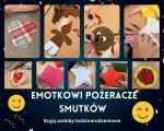 Emotkowi Pożeracze Smutków z 4b szyją ozdoby bożonarodzeniowe., 